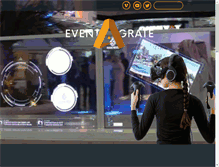 Tablet Screenshot of eventagrate.com
